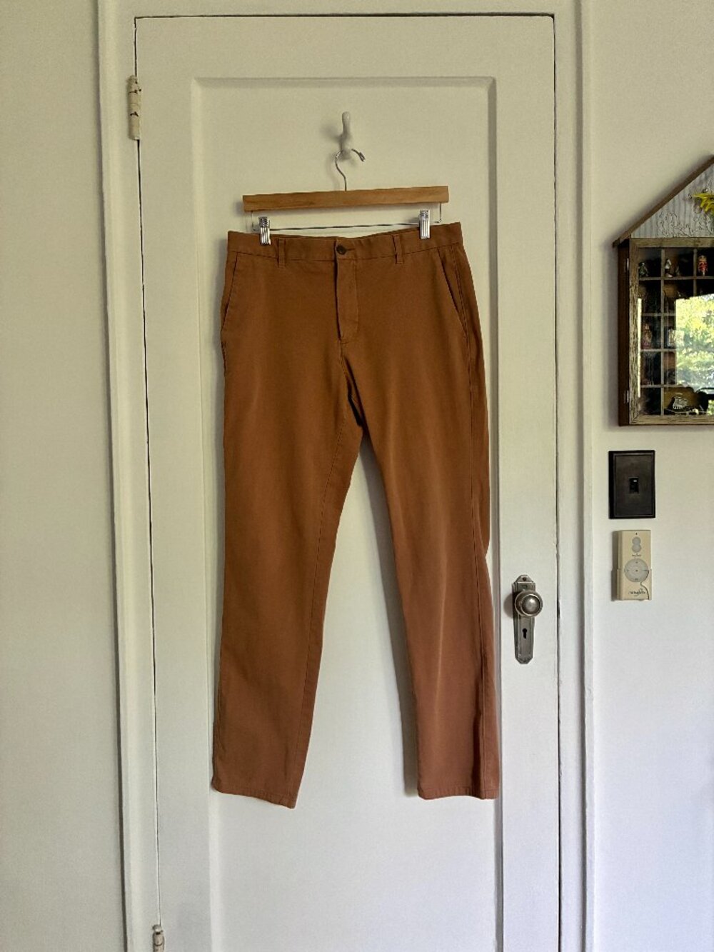 Everlane Slim-fit Performance Chino in Toasted Coconut, 34x32